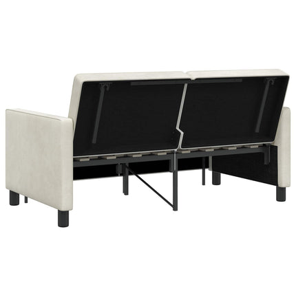 Sovesofa Cremefarvet Stof