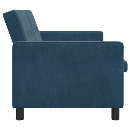 Sovesofa Blå Stof