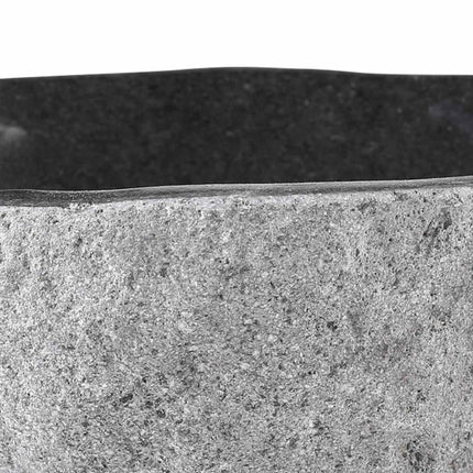 Vask Oval Grå (32-37) x (27-30) x 12 cm Flodsten