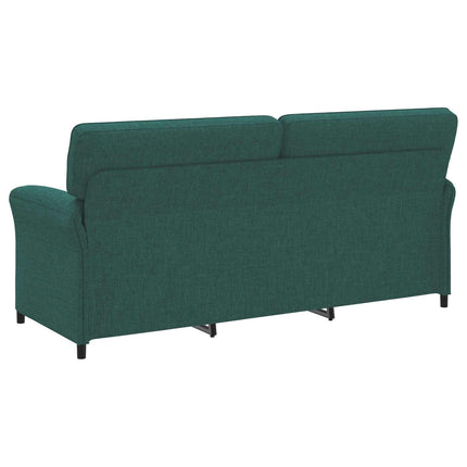 Sofa Sæt 2 stk. Mørkegrøn Stof