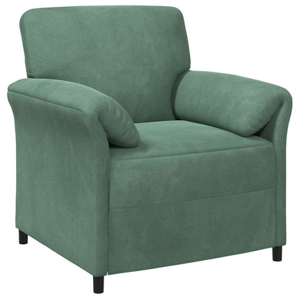 Sofa Sæt 2 stk. Havgrøn Fløjl
