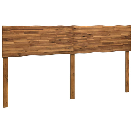 Sengegavl med naturkant ROSTOCK Naturfarvet 180 cm