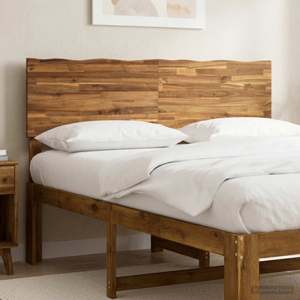 Sengegavl med naturkant ROSTOCK Naturfarvet 160 cm