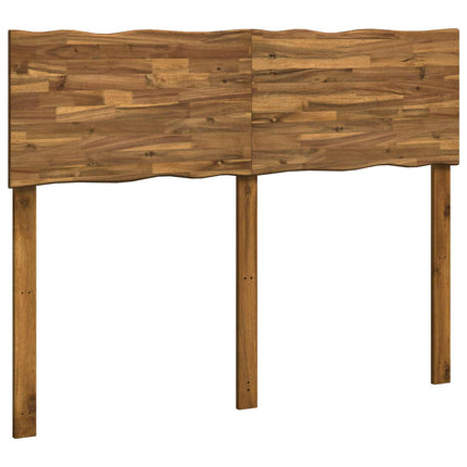 Sengegavl med naturkant ROSTOCK Naturfarvet 135 cm