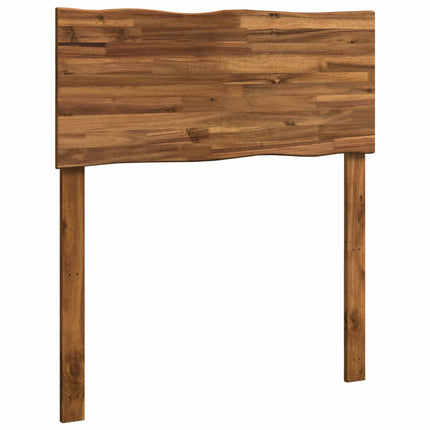 Sengegavl med naturkant ROSTOCK Naturfarvet 80 cm