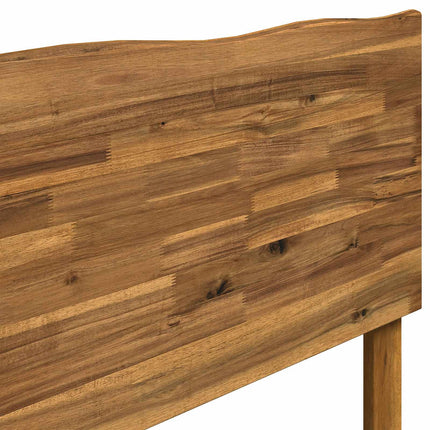 Sengegavl med naturkant ROSTOCK Naturfarvet 180 cm