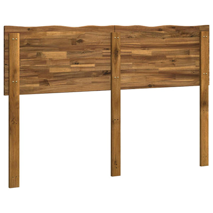 Sengegavl med naturkant ROSTOCK Naturfarvet 140 cm