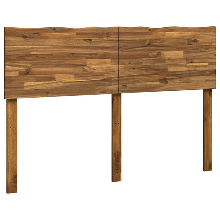 Sengegavl med naturkant ROSTOCK Naturfarvet 120 cm