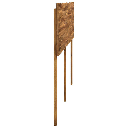Sengegavl med naturkant ROSTOCK Naturfarvet 120 cm