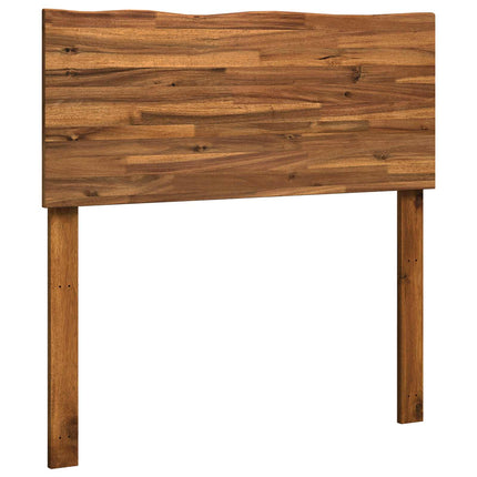 Sengegavl med naturkant ROSTOCK Naturfarvet 100 cm