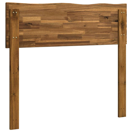 Sengegavl med naturkant ROSTOCK Naturfarvet 75 cm