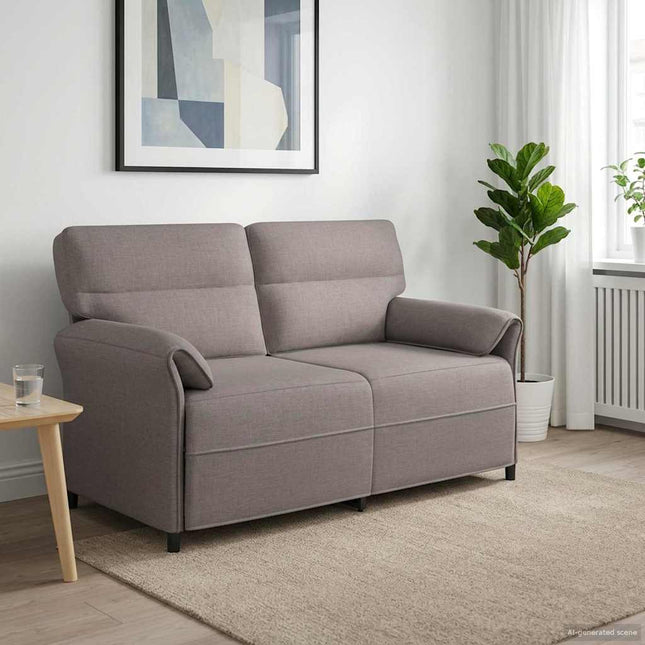 2-personers sofa Gråbrun 158 x 83 x 95 cm