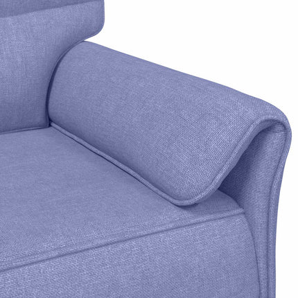 Sofa 100% polyester metalramme MDF, Krydsfinér