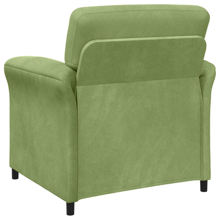 1-personers sofa Lys grøn 88 x 83 x 95 cm Fløjl