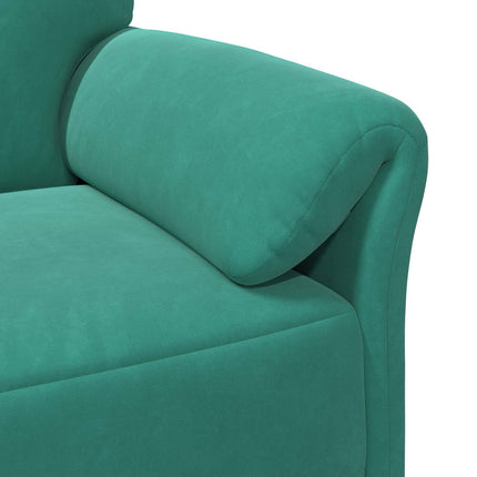 1-personers sofa Turkis 88 x 83 x 95 cm Fløjl