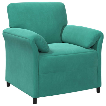 1-personers sofa Turkis 88 x 83 x 95 cm Fløjl