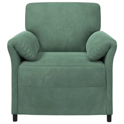 1-personers sofa Havgrøn 88 x 83 x 95 cm Fløjl
