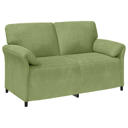 2-personers sofa Lys grøn 158 x 83 x 95 cm Fløjl