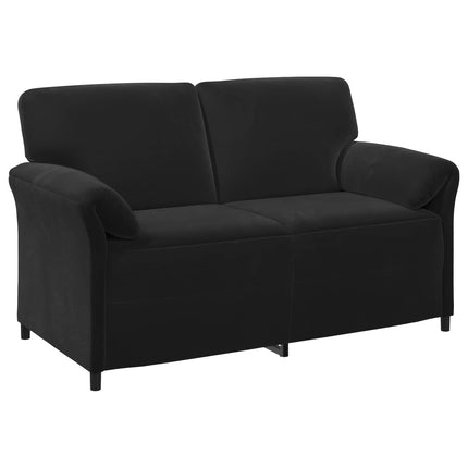 2-personers sofa Sort 158 x 83 x 95 cm Fløjl