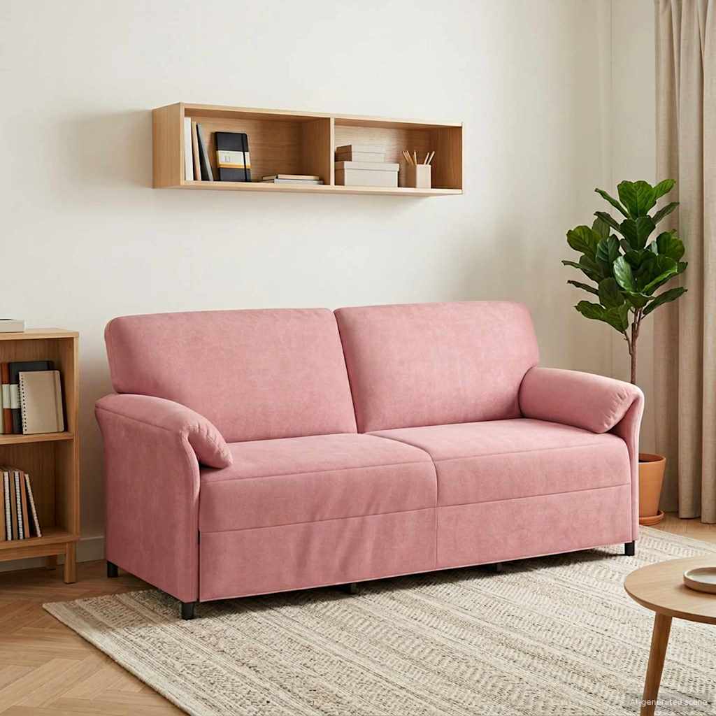 3-personers sofa Lyserd 198 x 83 x 95 cm Fljl