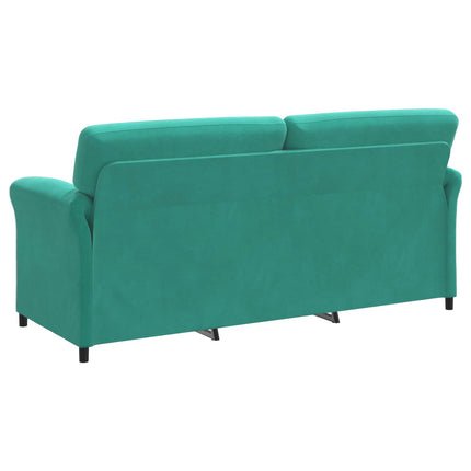 3-personers sofa Turkis 198 x 83 x 95 cm Fløjl