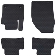 Bilmåtte 4 pcs Sort Passer til Toyota C-HR Hybrid 2023- Gummi