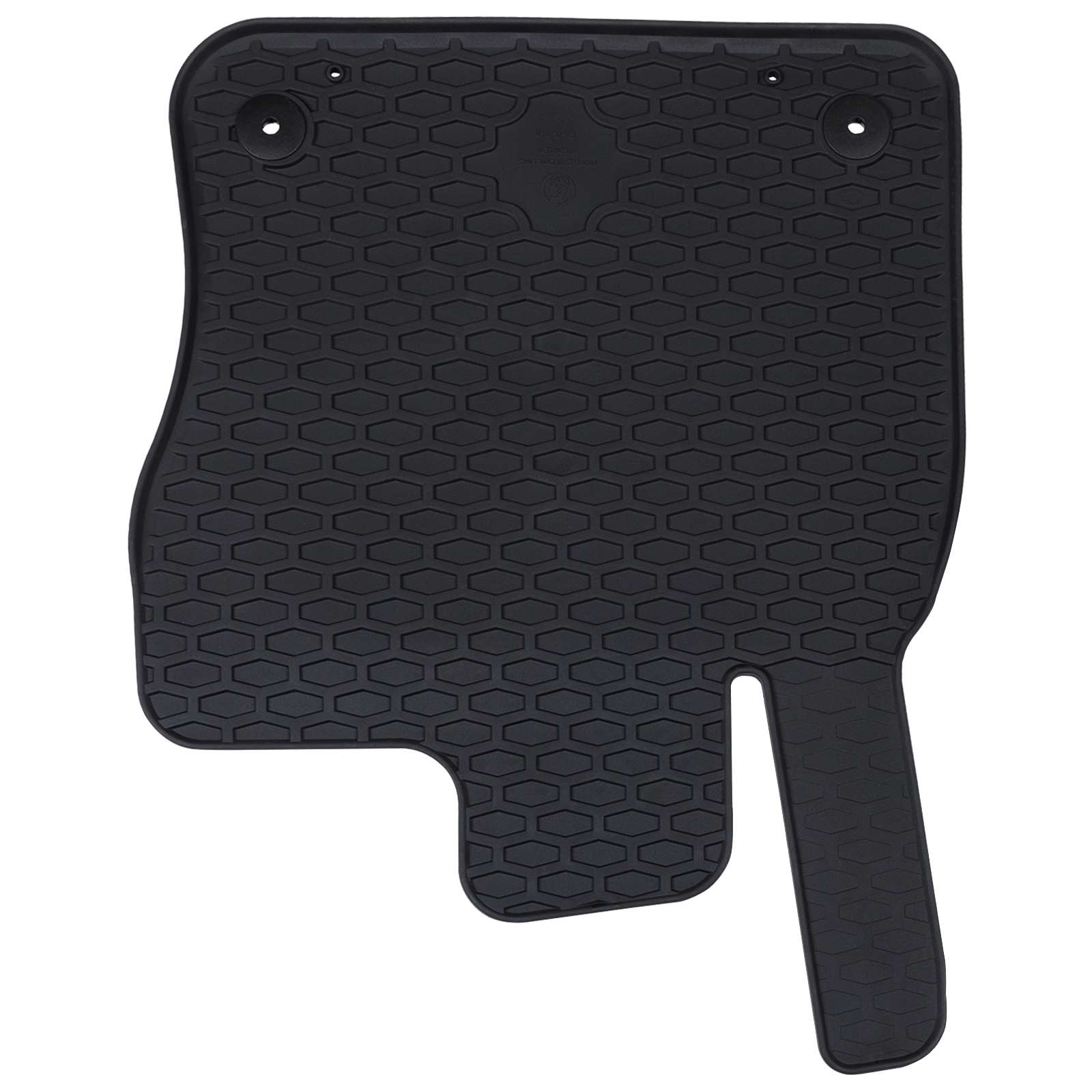 Bilmåtte 4 pcs Sort passer til AUDI Q2 2017 Gummi