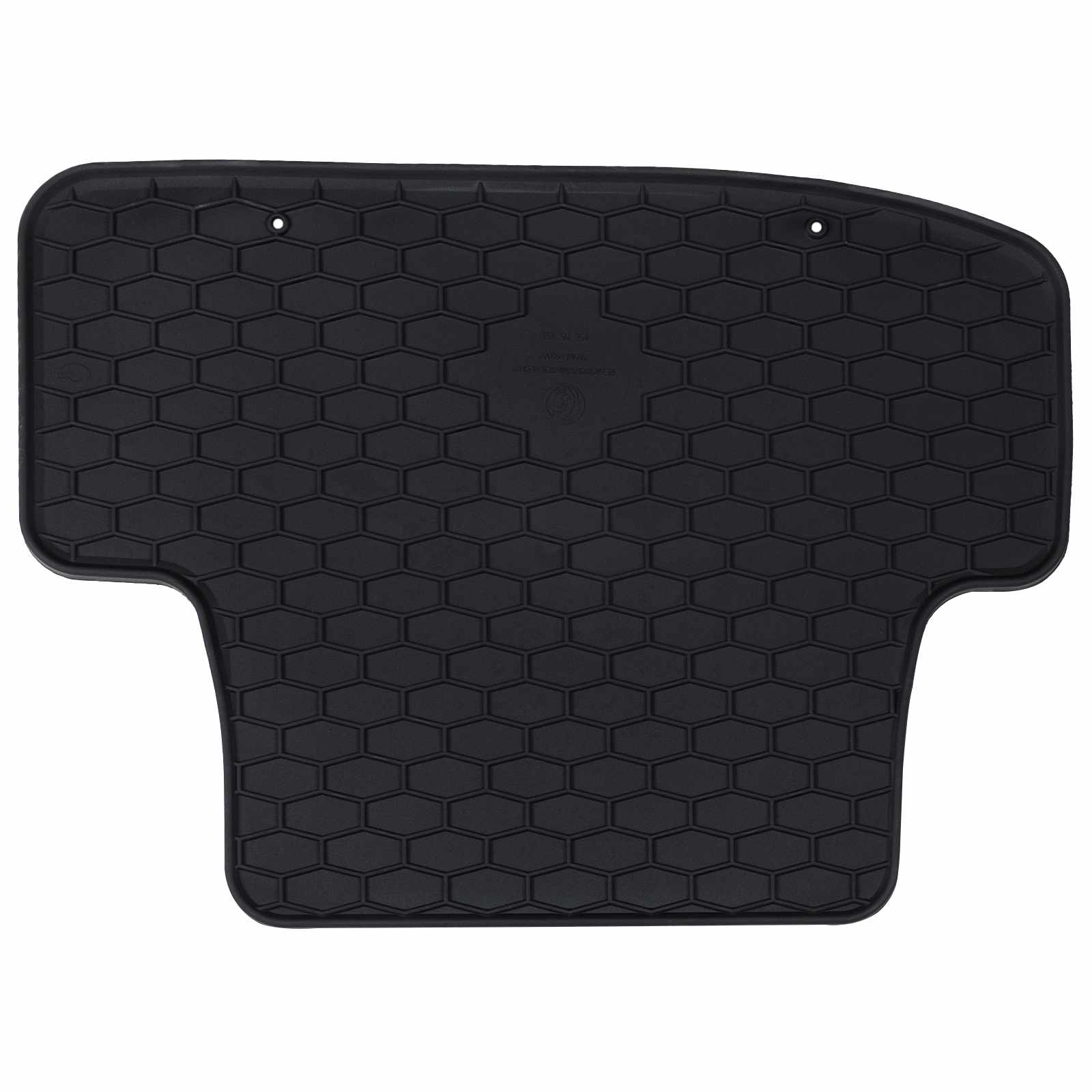Bilmåtte 4 pcs Sort passer til AUDI Q2 2017 Gummi