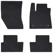Bilmåtte 4 pcs Sort Passer til Renault MEGANE IV 2016- Gummi