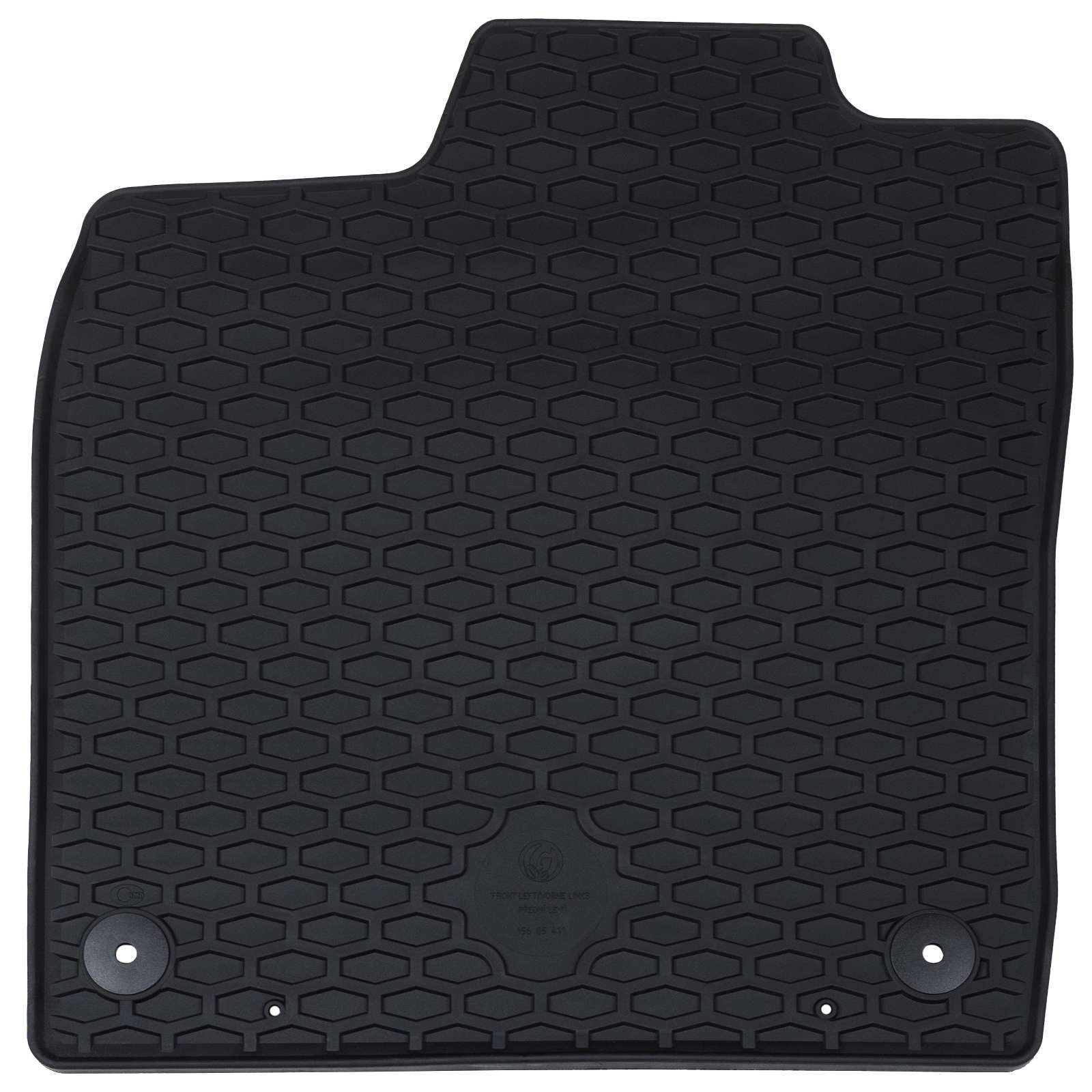 Bilmåtte 4 pcs Sort passer til VW ID.3 2019- Gummi