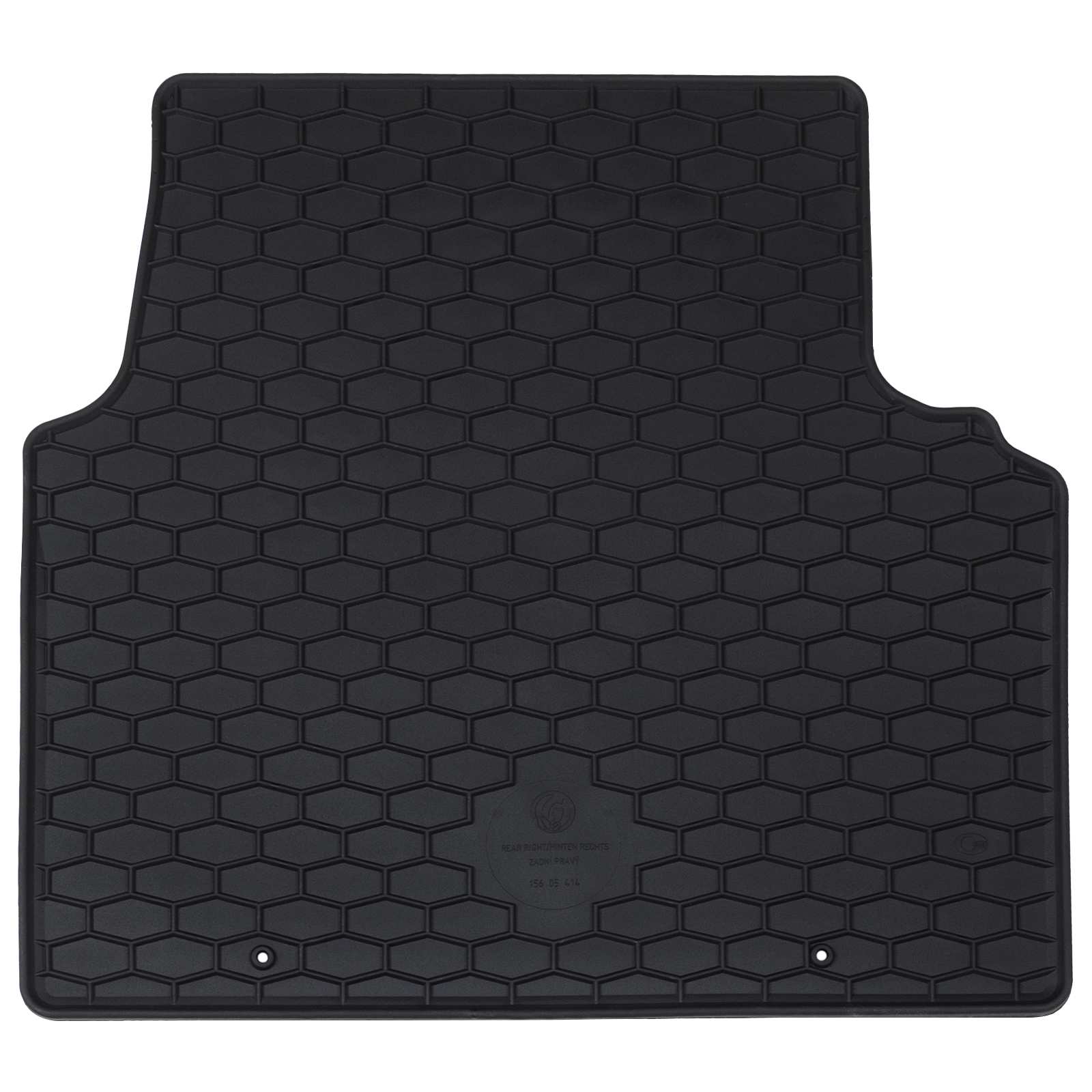 Bilmåtte 4 pcs Sort passer til VW ID.3 2019- Gummi