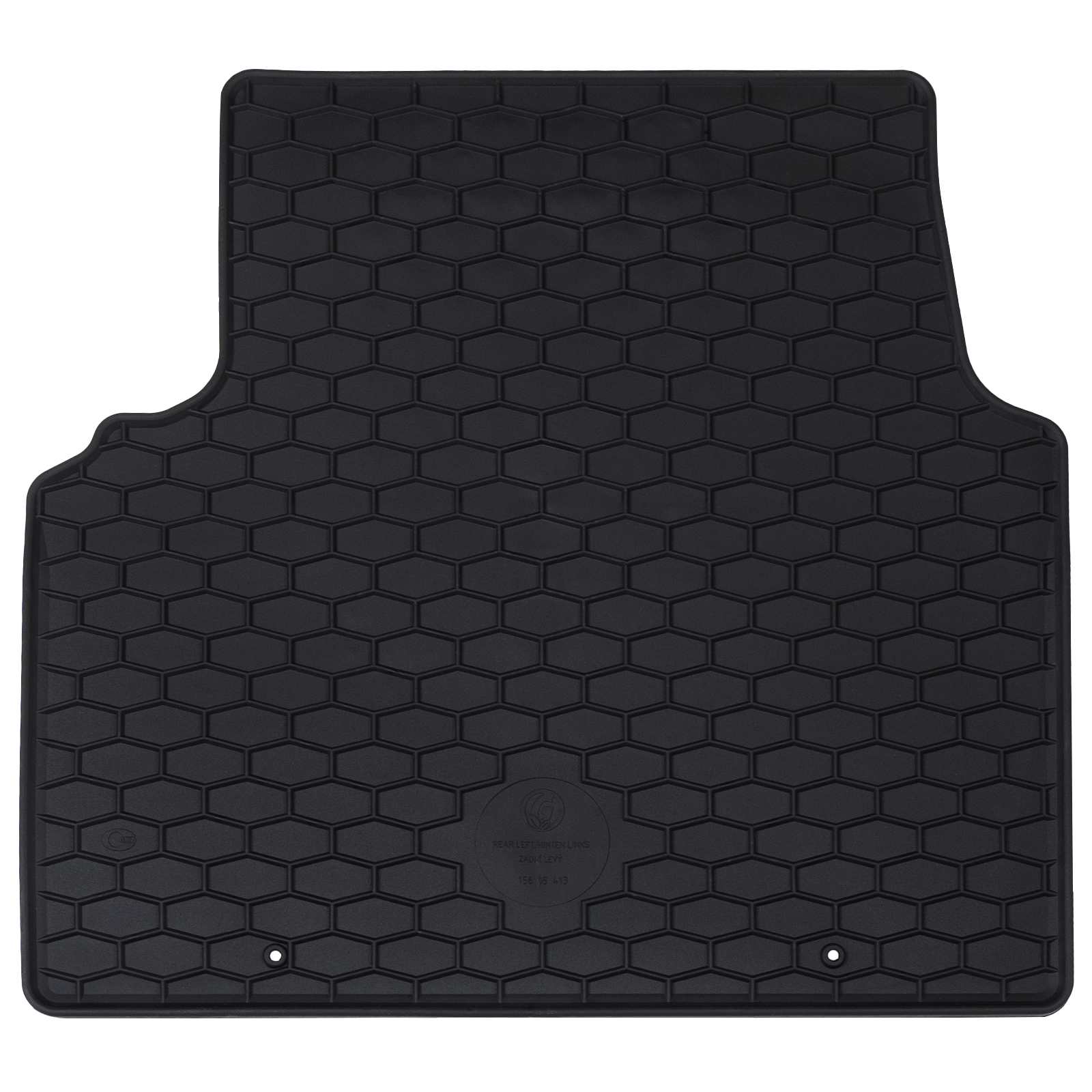 Bilmåtte 4 pcs Sort passer til VW ID.3 2019- Gummi