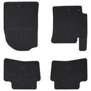 Bilmåtte 4 pcs Sort Egnet til Kia RIO, STONIC 2017- Gummi