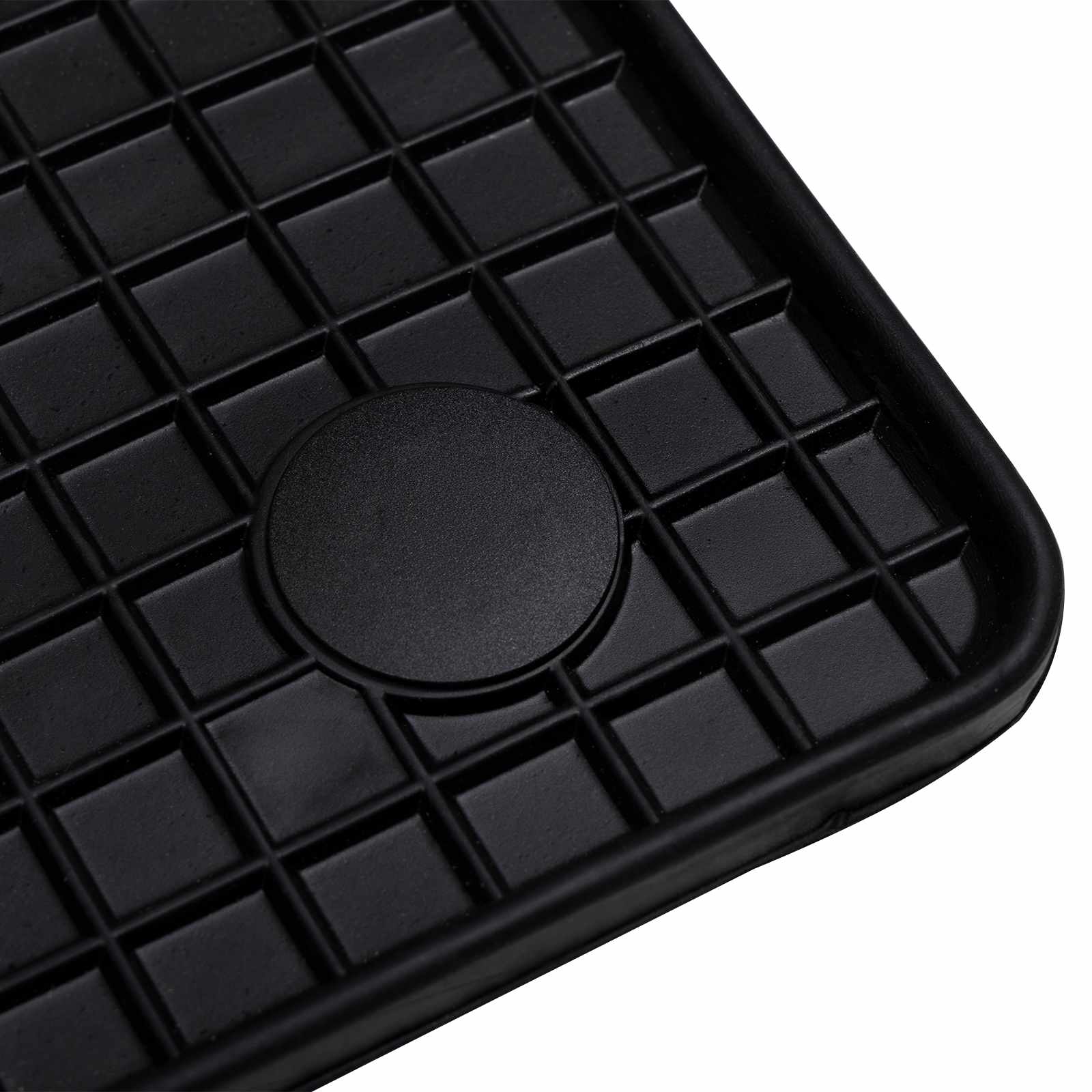 Bilmåtte 4 pcs Sort passer til MERCEDES E 2009-2016 Gummi