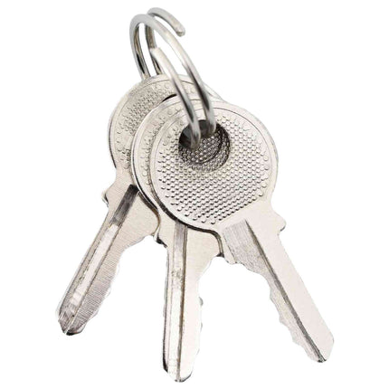U-lås med nøgler 2 pcs Messing Jern