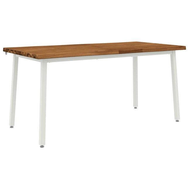 Dining table med live edge 160 x 70 x 75 cm Massivt Akacietræ