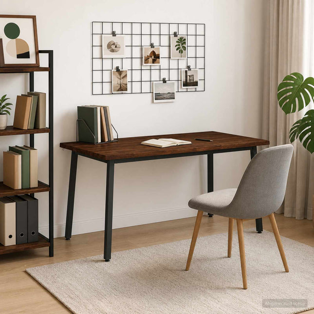 Dining table med live edge 160 x 90 x 75 cm Massivt Akacietræ