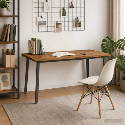 Dining table med live edge 160 x 90 x 75 cm Massivt Akacietræ