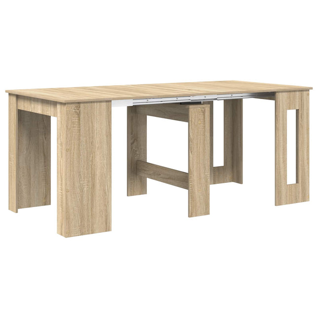 Spisebord 180 x 85 x 75 cm Konstrueret træ Sonoma-eg