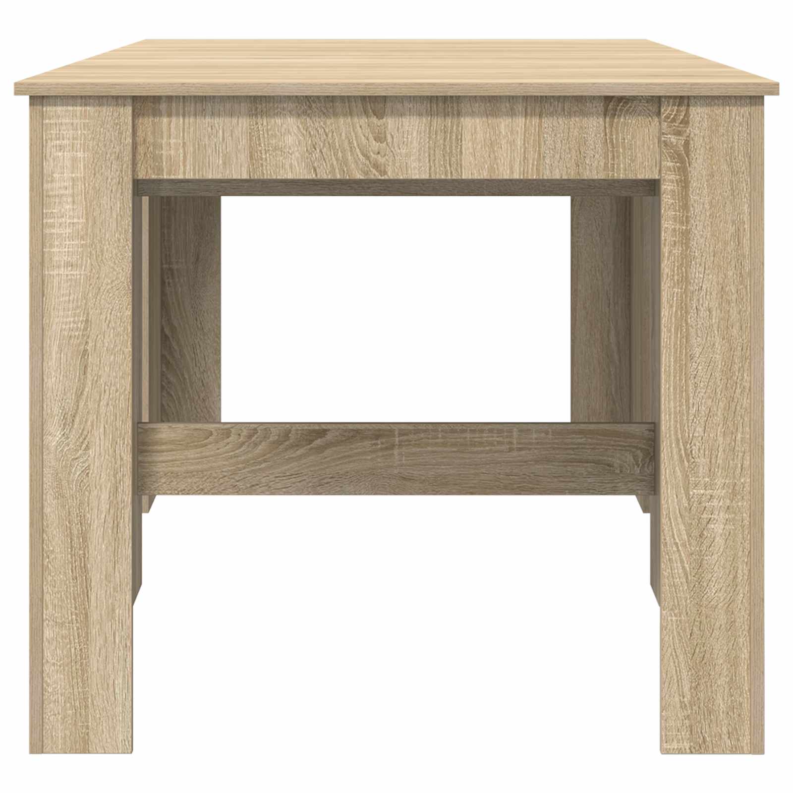 Spisebord 180 x 85 x 75 cm Konstrueret træ Sonoma-eg