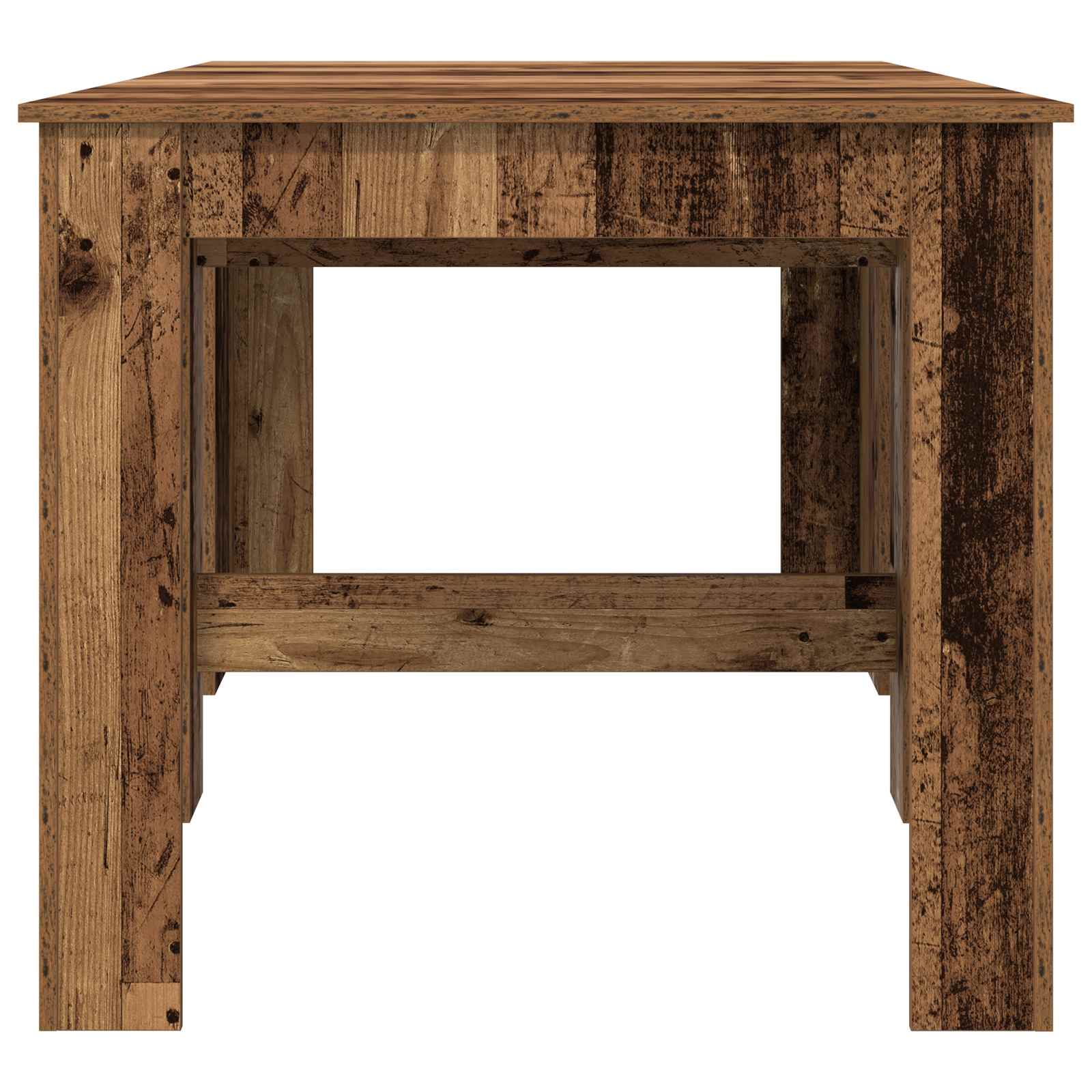 Spisebord 180 x 85 x 75 cm Konstrueret træ Gammelt træ