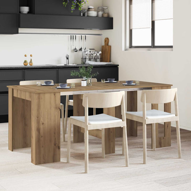 Spisebord Artisan-eg 180 x 85 x 75 cm Konstrueret træ