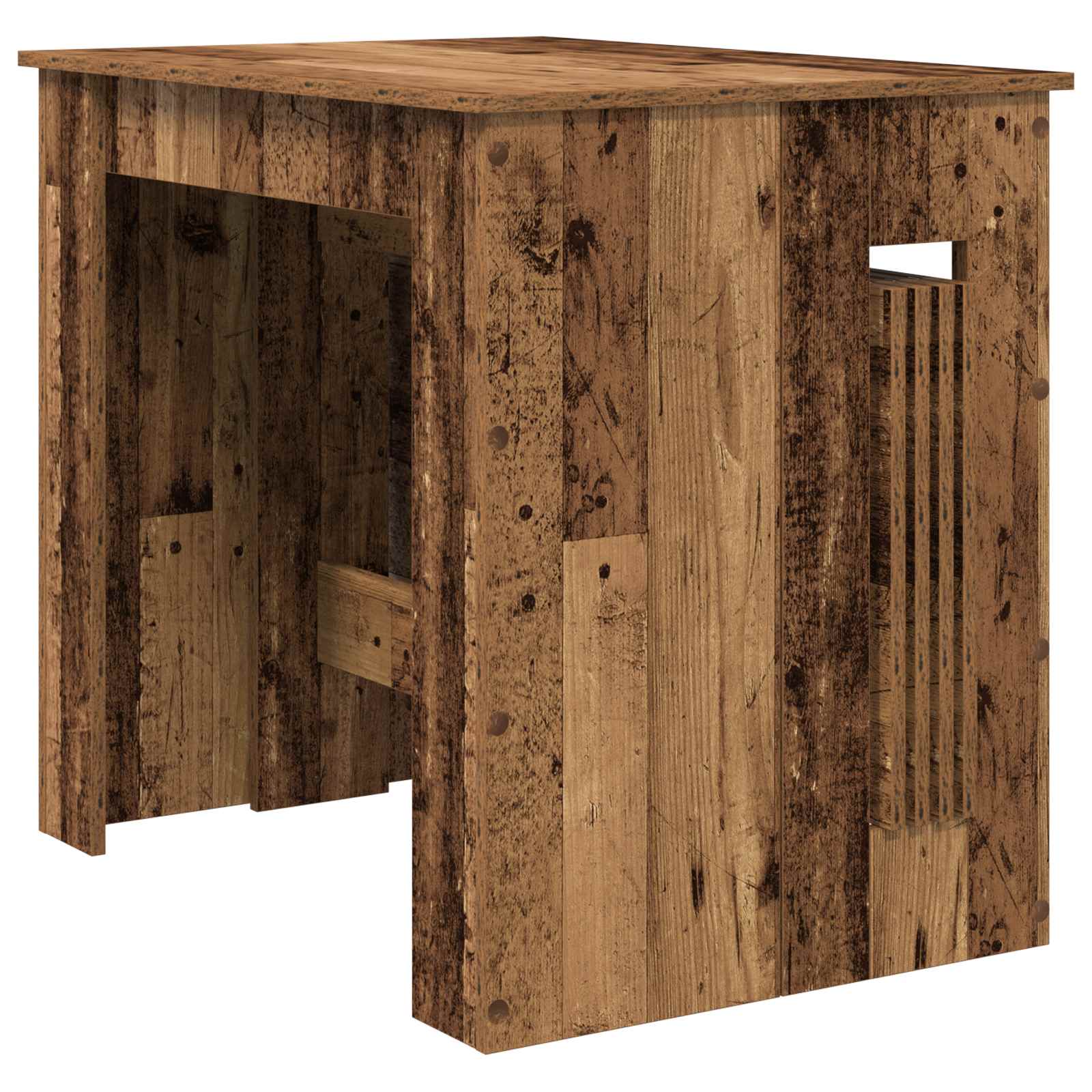 Spisebord 240 x 85 x 75 cm Konstrueret træ Gammelt træ