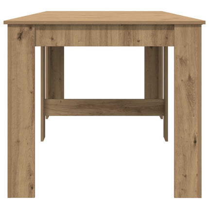 Spisebord 240 x 85 x 75 cm Konstrueret træ Artisan-eg