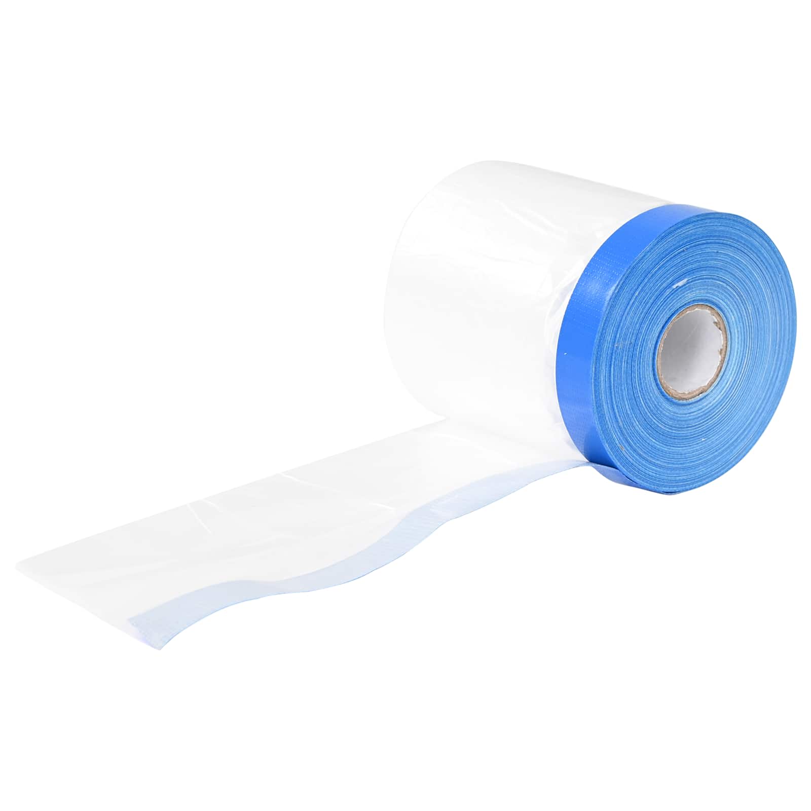 Maske film med klæbende tape 6 pcs Gennemsigtig og blå