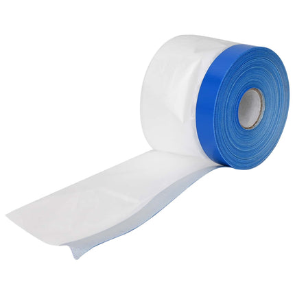Maske film med klæbende tape 12 pcs Gennemsigtig og blå