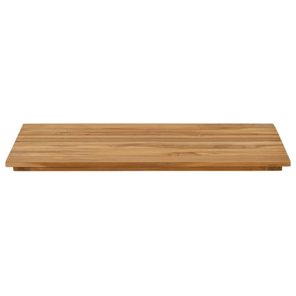 Bordplade 80 x 40 x 3,5 cm Rektangulær Massiv Teaktræ