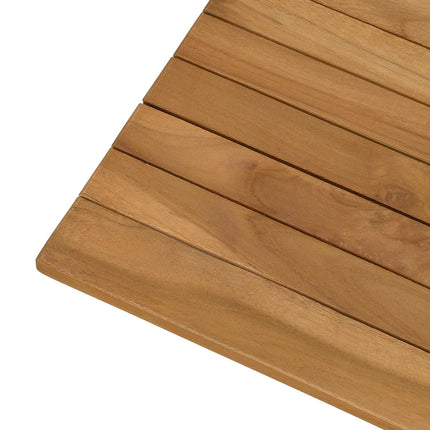 Bordplade 100 x 50 x 3,5 cm Rektangulær Massiv Teaktræ