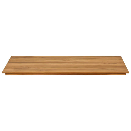 Bordplade 100 x 50 x 3,5 cm Rektangulær Massiv Teaktræ