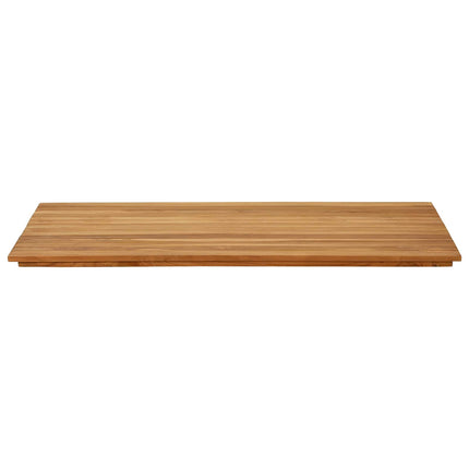Bordplade 110 x 55 x 3,5 cm Rektangulær Massiv Teaktræ